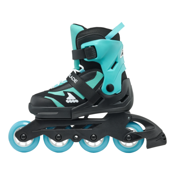 ROLLERBLADE MICROBLADE Schwarz/Hellblau